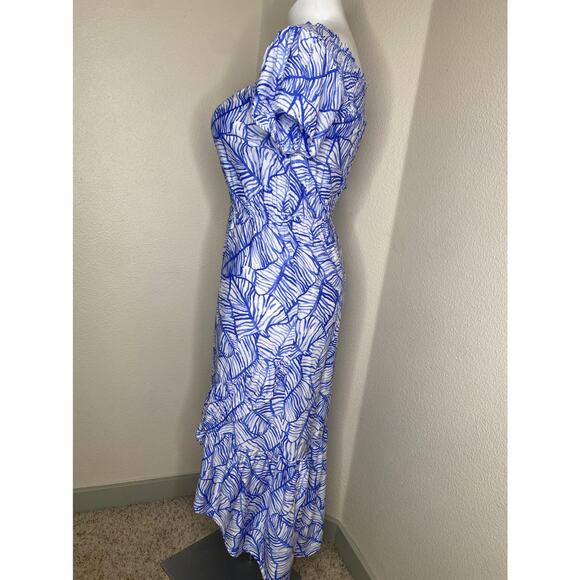 Off the shoulder high-low  maxi dress size 2 - Picture 3 of 12